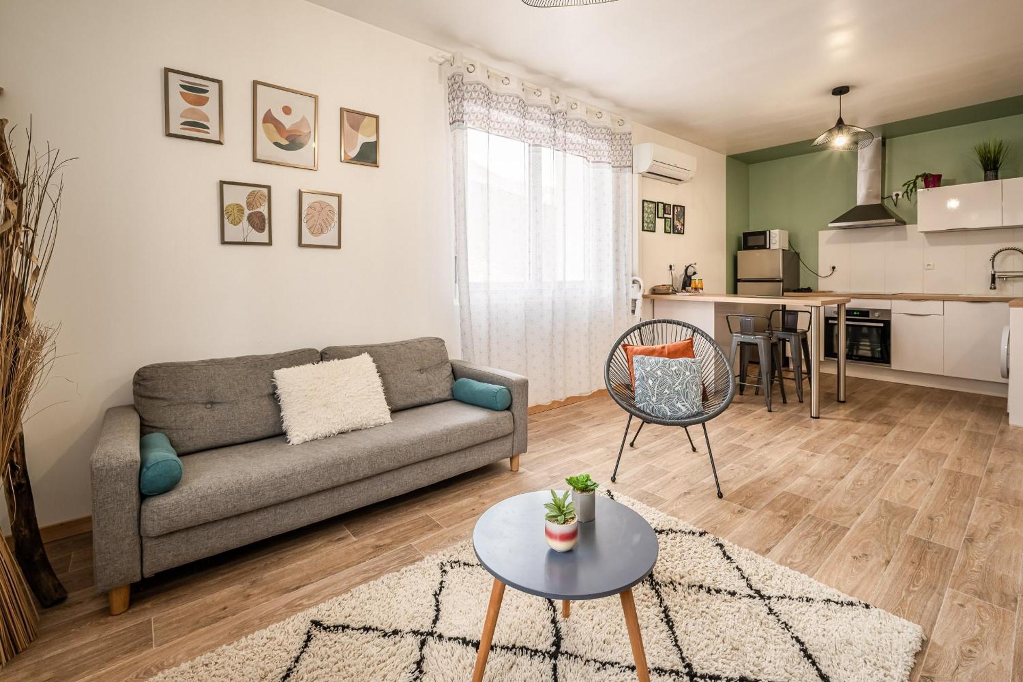 Cosy Green Clim Wifi Centre Ville 2 Pers Lézignan-Corbières Zewnętrze zdjęcie